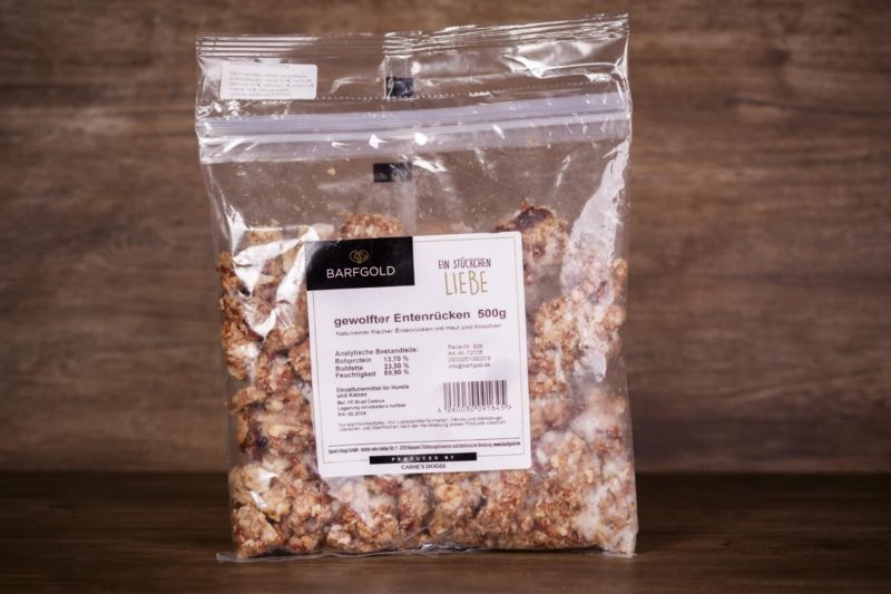 Kačacie chrbty mleté 500g