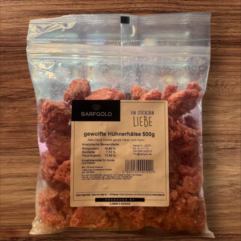 Kuracie krky mleté 500g