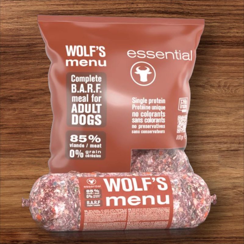 Wolf's menu Essential - Hovädzie 1kg