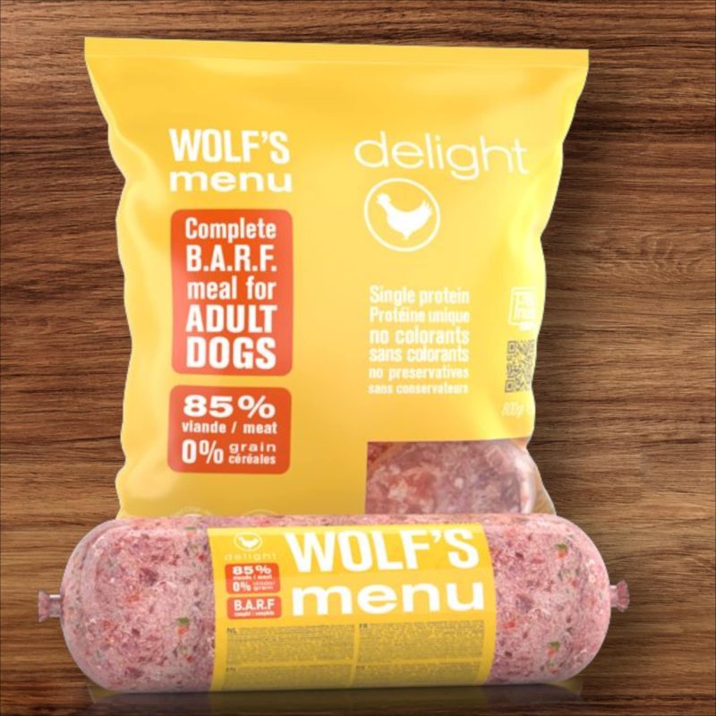Wolf's menu Delight - Kuracie 1kg