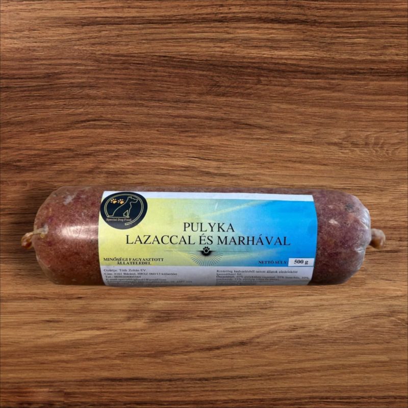 Morka-losos-hovädzie menu 500g