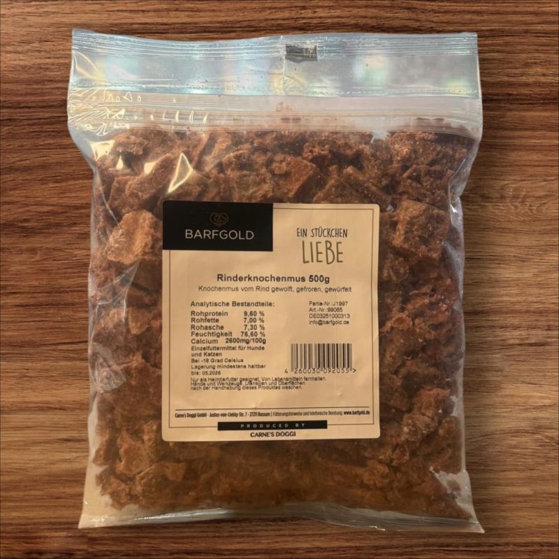 Hovädzie kosti mleté 500g